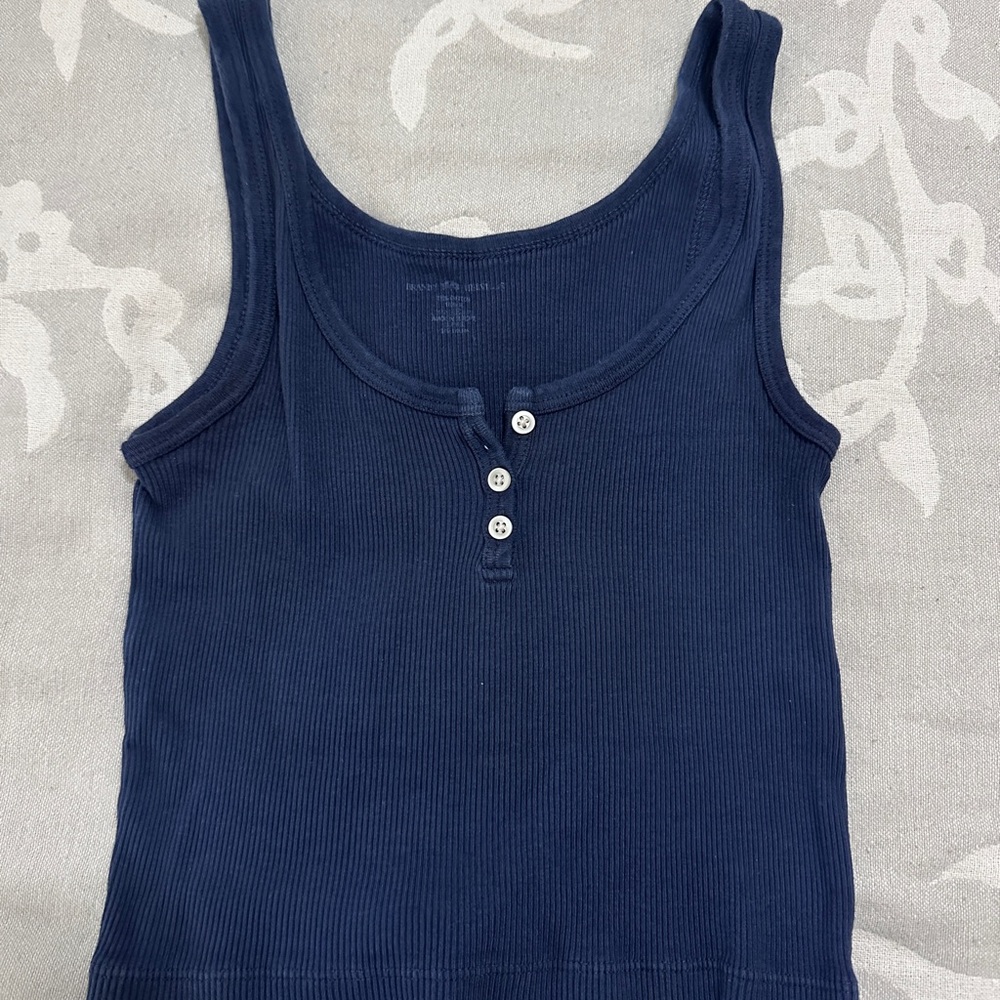 Brandy Melville Navy Tank Top